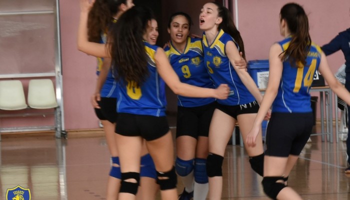 Our Senior Girls Volleyball team gained their ticket for the Pancyprian Competition!